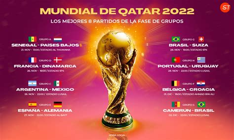 todos los partidos del mundial 2022